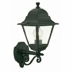 Bon marché 👍 SOVIL Applique High Quadrated Mid Applique From Outdoor Black 318/06 ⭐