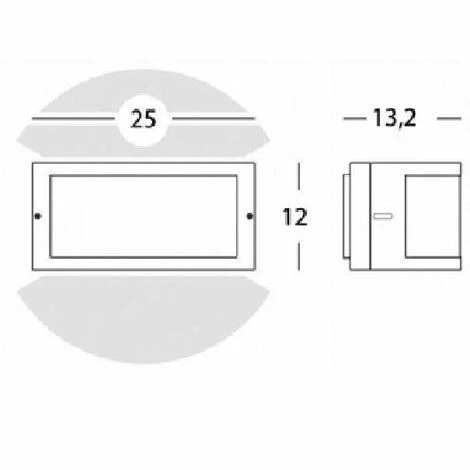 Nouveau ✔️ SOVIL Applique Half-mid Moon Opening Applique Grey 473/16 ❤️ – Image 2