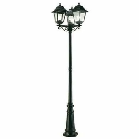 Le moins cher 🎉 SOVIL Lanterne Haute Jardin Palo 3 Lanterne QuadratÉe Noire 342/06 😉
