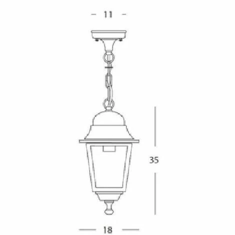 Meilleure vente 😉 SOVIL Suspension Line Old Silver Silver White Color 60w 955/37 😉 – Image 2
