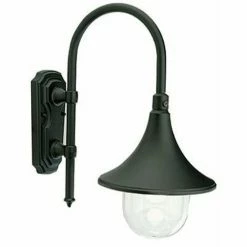 Vente flash 🥰 Applique Sovil Lampara Couleur Noire Connexion 1XE27 IP43 347/06 🛒