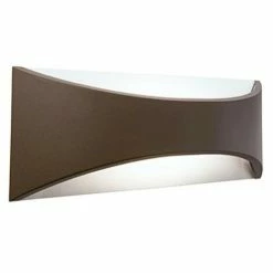 Tout neuf 👏 Sovil Moon Grande Applique à Led Marron 12W 4000K IP65 99108/27 🎉