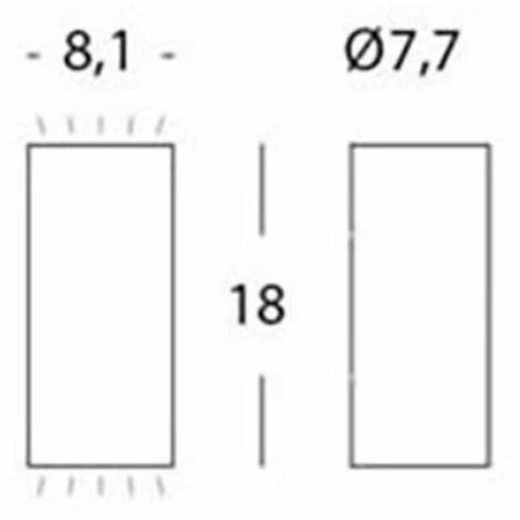 Bon marché 🥰 Applique Sovil Sirio TUBO LED 2X6W 4000K Couleur Blanc 99149/02 💯 – Image 2