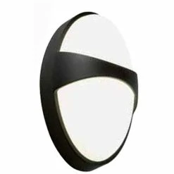 Meilleur prix ⭐ Plafonnier LED Sovil Ovale Avec Bande 15W 4000K Noir 99127/06 🔥