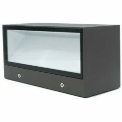 Le moins cher 😍 Applique LED Sovil BOÎTE De 12W 4000K, Gris Anthracite 99582/16 🥰