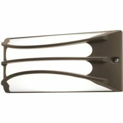 Sortie 😉 Applique D'extérieur Sovil Soutien-gorge Avec LED 10W 3000K Brun 98144/27 💯