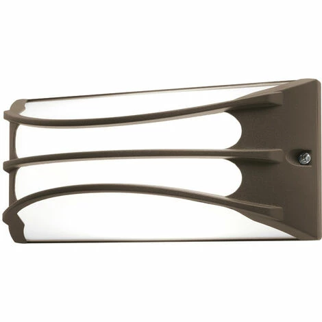 Sortie 😉 Applique D'extérieur Sovil Soutien-gorge Avec LED 10W 3000K Brun 98144/27 💯