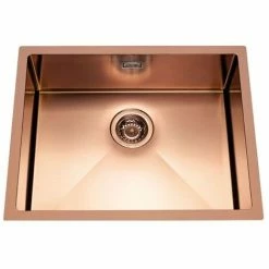 Top 10 ✨ Évier Inox Cuivre Luisina PANDORE 1 Bac 570x450 - Cuivre 👏