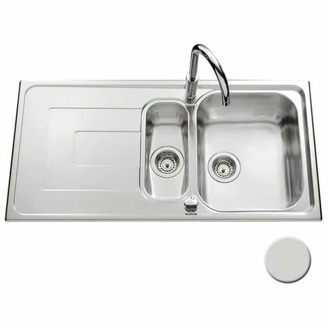 Top 10 🎉 Évier Inox Mini Structure Luisina DEBUSSY 1 Bac 1/2 - 1 égouttoir - Inox 🌟