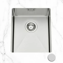 Top 10 ⭐ Evier Sous Plan Inox Nid D'abeille VIBRATO Luisina 1 Bac 390x450 Mm - Sans Vidage - Inox 🥰