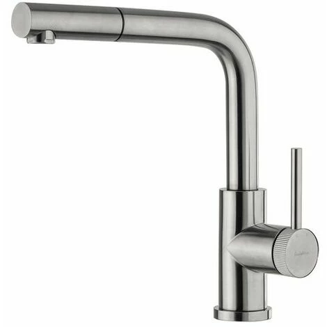 Nouveau 🔔 Robinet Douchette Luisina Inox Massif CRBMD387 - Inox ❤️