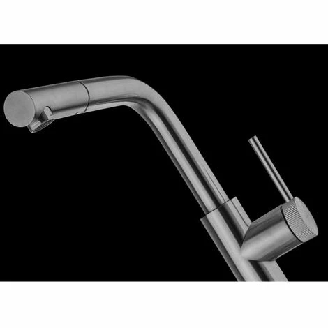 Nouveau 🔔 Robinet Douchette Luisina Inox Massif CRBMD387 - Inox ❤️ – Image 3