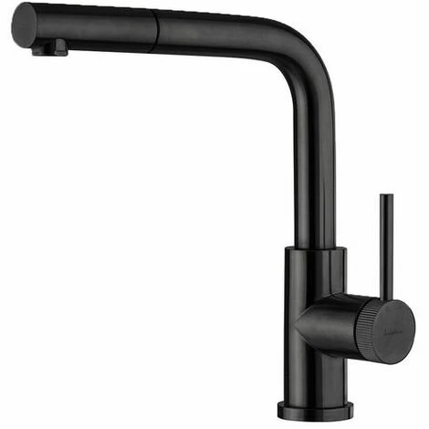 Acheter ✔️ Robinet Douchette Luisina Inox Noir CRBMD386 - Noir 😀