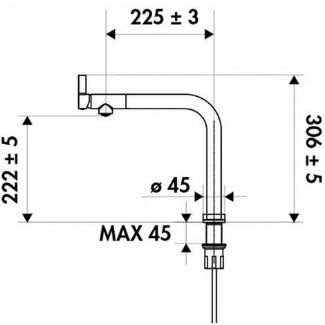 De gros ⭐ Robinet Luisina Chromé LILY - Chromé 😀 – Image 2