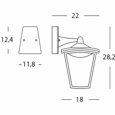 Coupon 🌟 Applique Basse Lampe Murale Sovil ROYAL 7W 4000K Graphite 99200/16 🔔 – Image 2