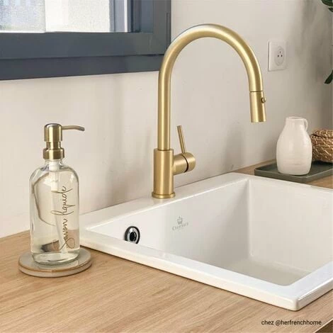 Coupon 🔥 Robinet Douchette Luisina LUCAS Laiton Doré - Doré 💯