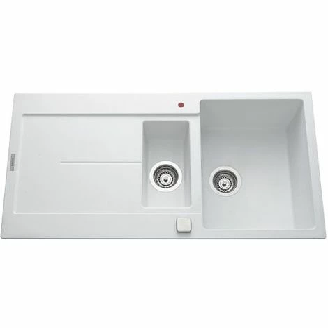 Les meilleures critiques de 🥰 Évier Granit Blanc Pur Luisina TAM TAM 1 Bac 1/2 - 1 égouttoir - Blanc 👏