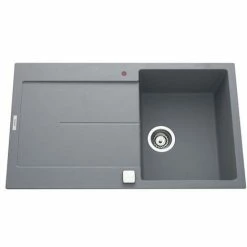 Les meilleures critiques de 🎉 Évier Granit Gris Luisina TAM TAM 1 Bac 1 égouttoir - Gris ✔️