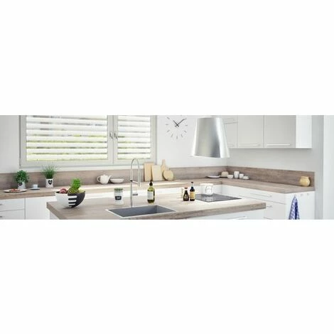 Coupon 🌟 Évier Granit Gris Métal Luisina QUADRILLE 1 Bac 610x500 - Gris 🧨 – Image 5